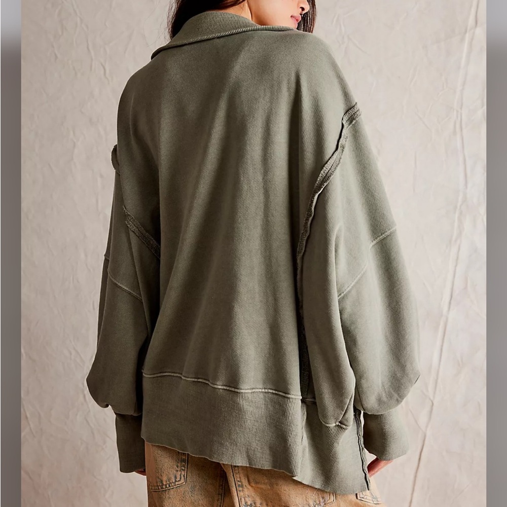 NWT Free People Camden Henley - Picture 2 of 10